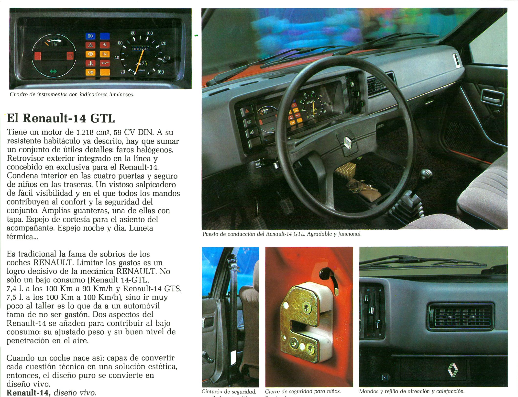 1976-83 Renault 14 brochure